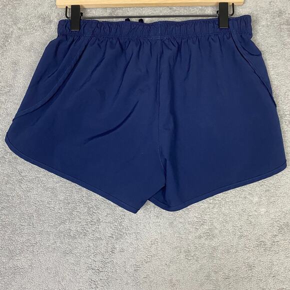 New Balance Athletic Running Shorts Womens S Navy Blue 3" Inseam Elastic Waist - Picture 2 of 9